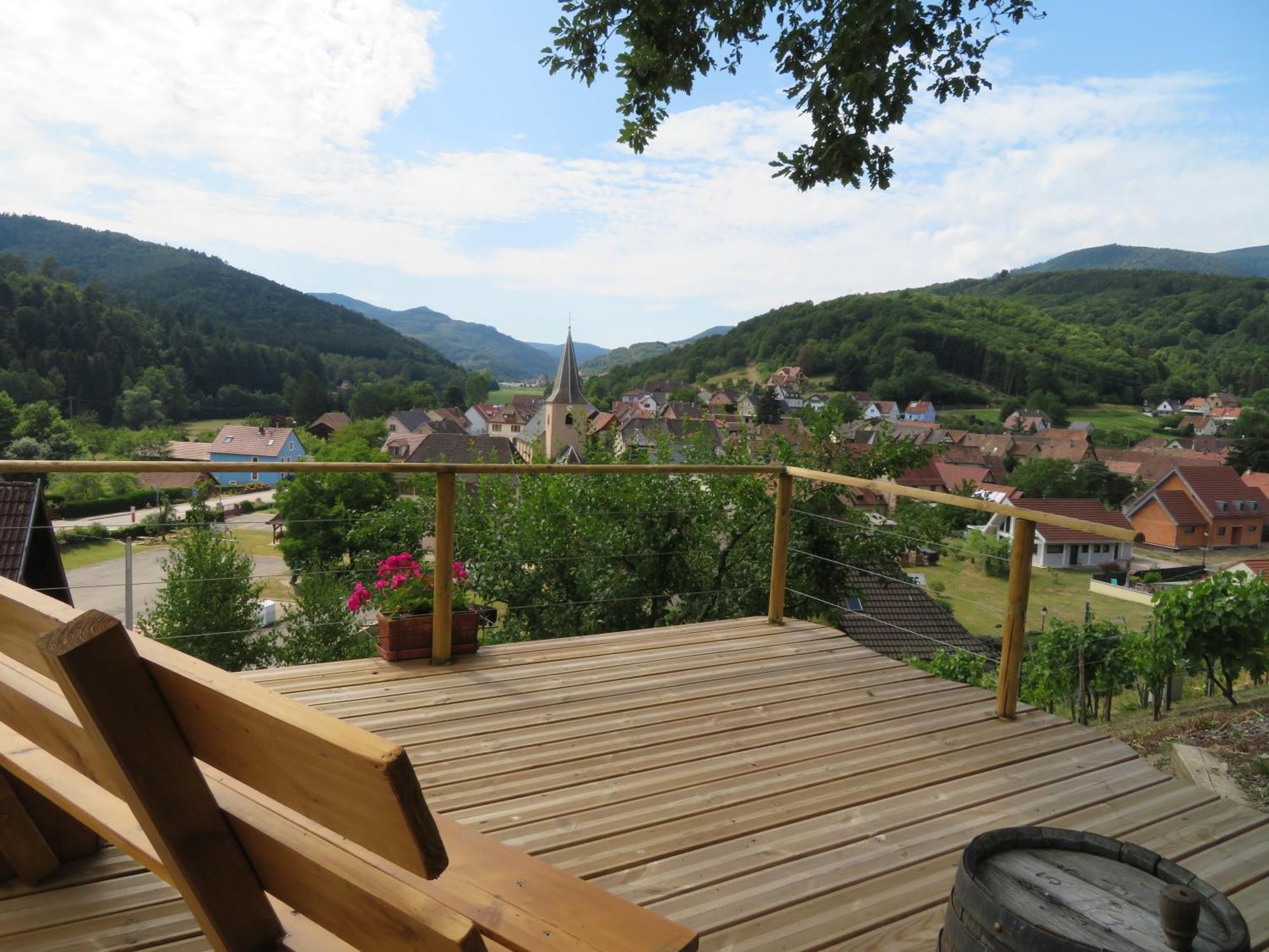 Chambres D'Hotes "Au Val Sejour" Alsace Saint-Martin  Exteriör bild