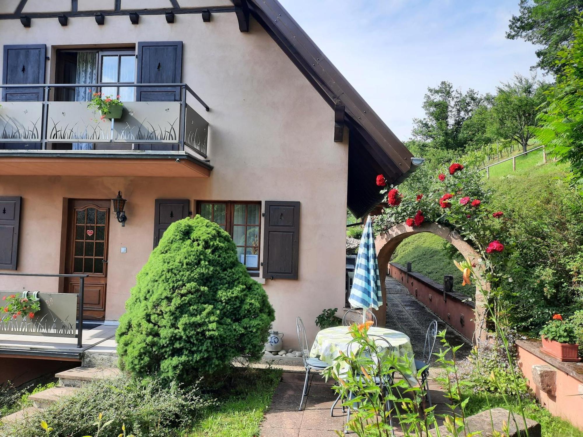 Chambres D'Hotes "Au Val Sejour" Alsace Saint-Martin  Exteriör bild