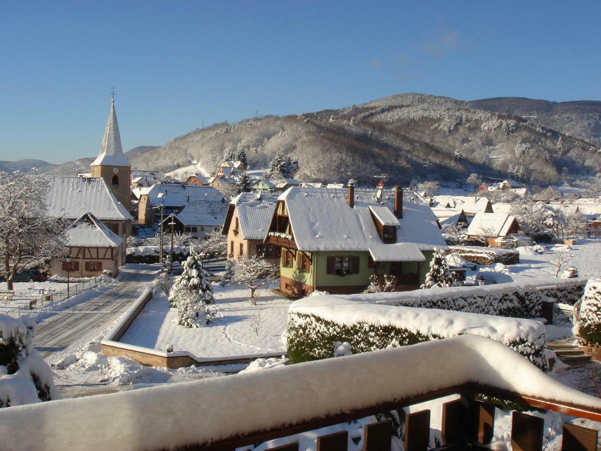 Chambres D'Hotes "Au Val Sejour" Alsace Saint-Martin  Exteriör bild