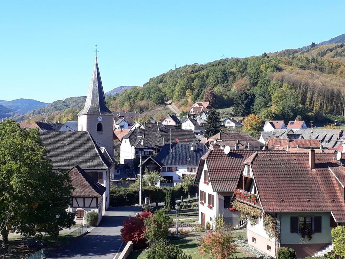 Chambres D'Hotes "Au Val Sejour" Alsace Saint-Martin  Exteriör bild